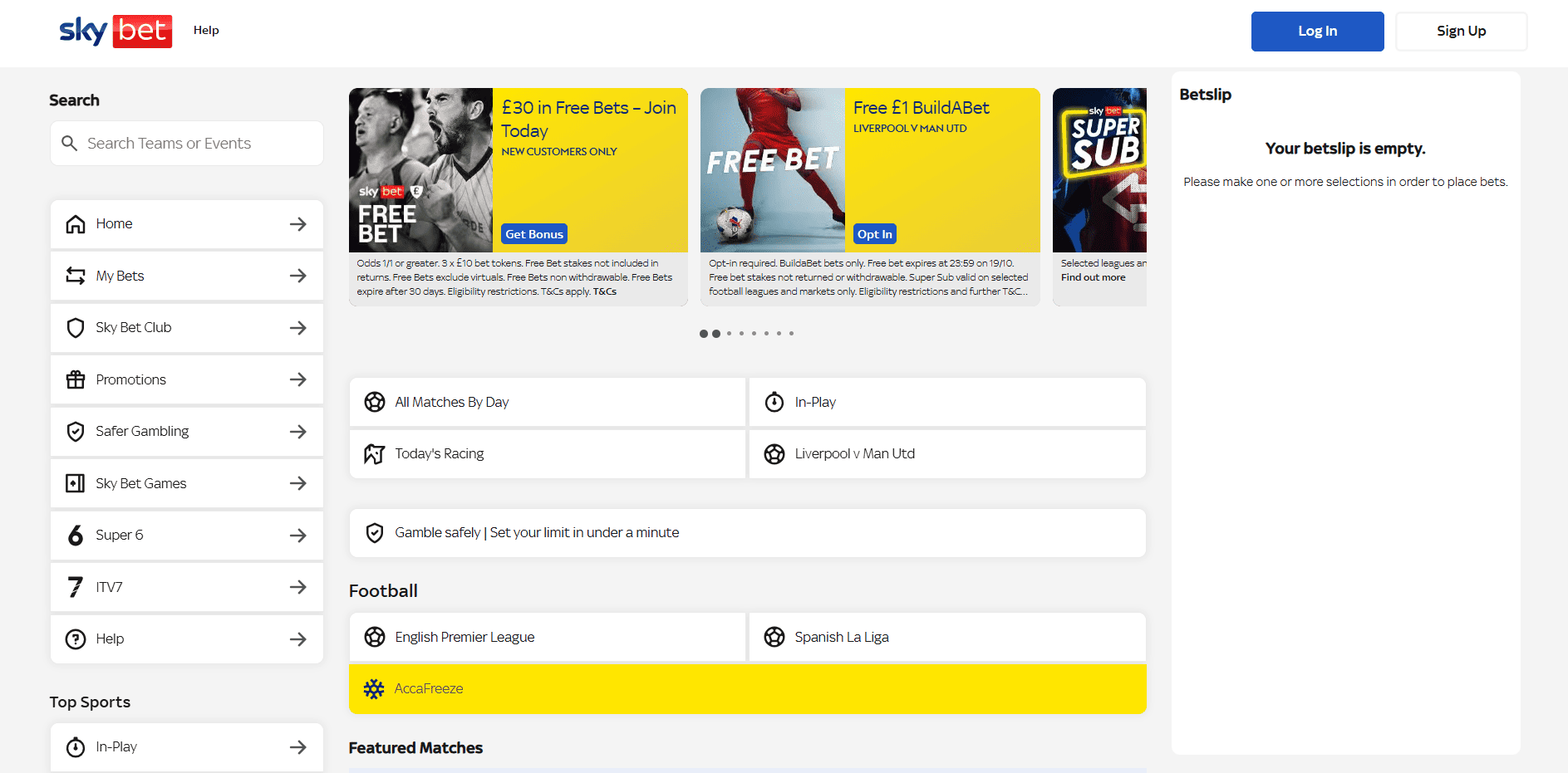 Sky Bet Casino